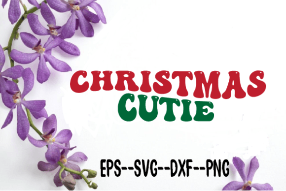 Christmas Cutie Retro Wavy Svg Review