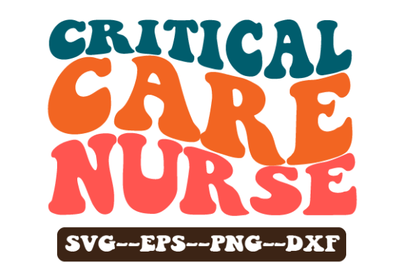 Critical Care Nurse Wavy Svg Sublimation Review