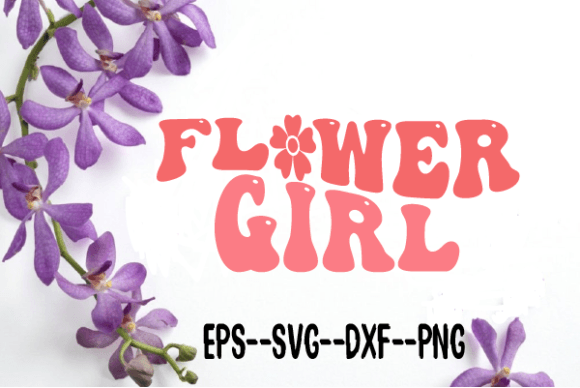 Flower Girl Flowers Retro Wavy Svg Review