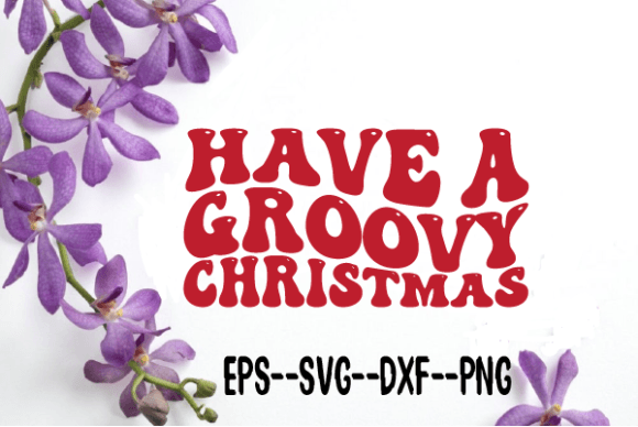 Groovy Christmas Retro Wavy Svg Review