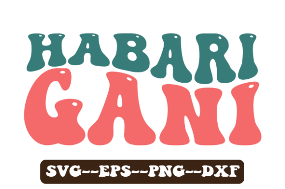 Habari Gani Kwanzaa Retro Wavy Svg Review