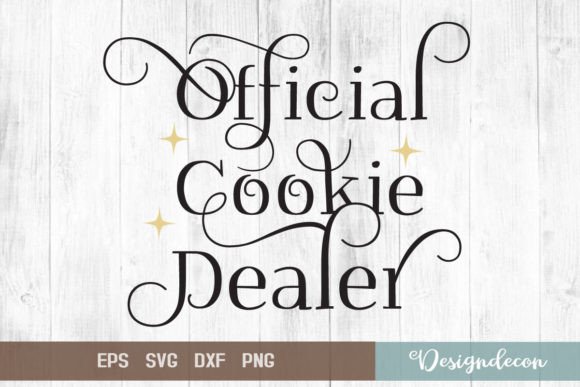 Official Cookie Dealer Quote Lettering Review