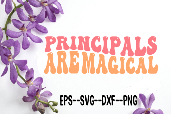 Review: Principals Are Magical Unicorn Wavy Svg